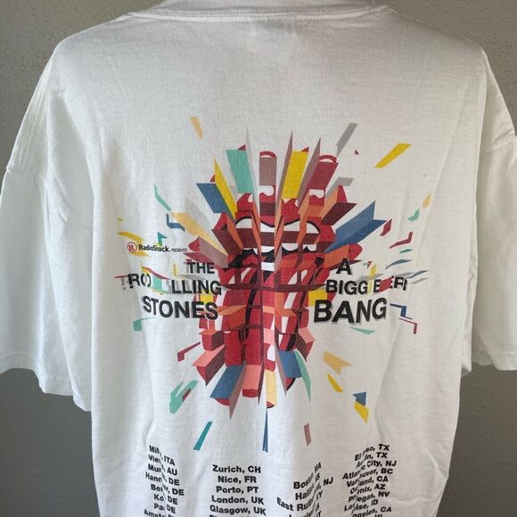 Rolling Stones 2006 Bigger Bang World Tour T-Shirt Size XL EUC - Picture 5 of 7